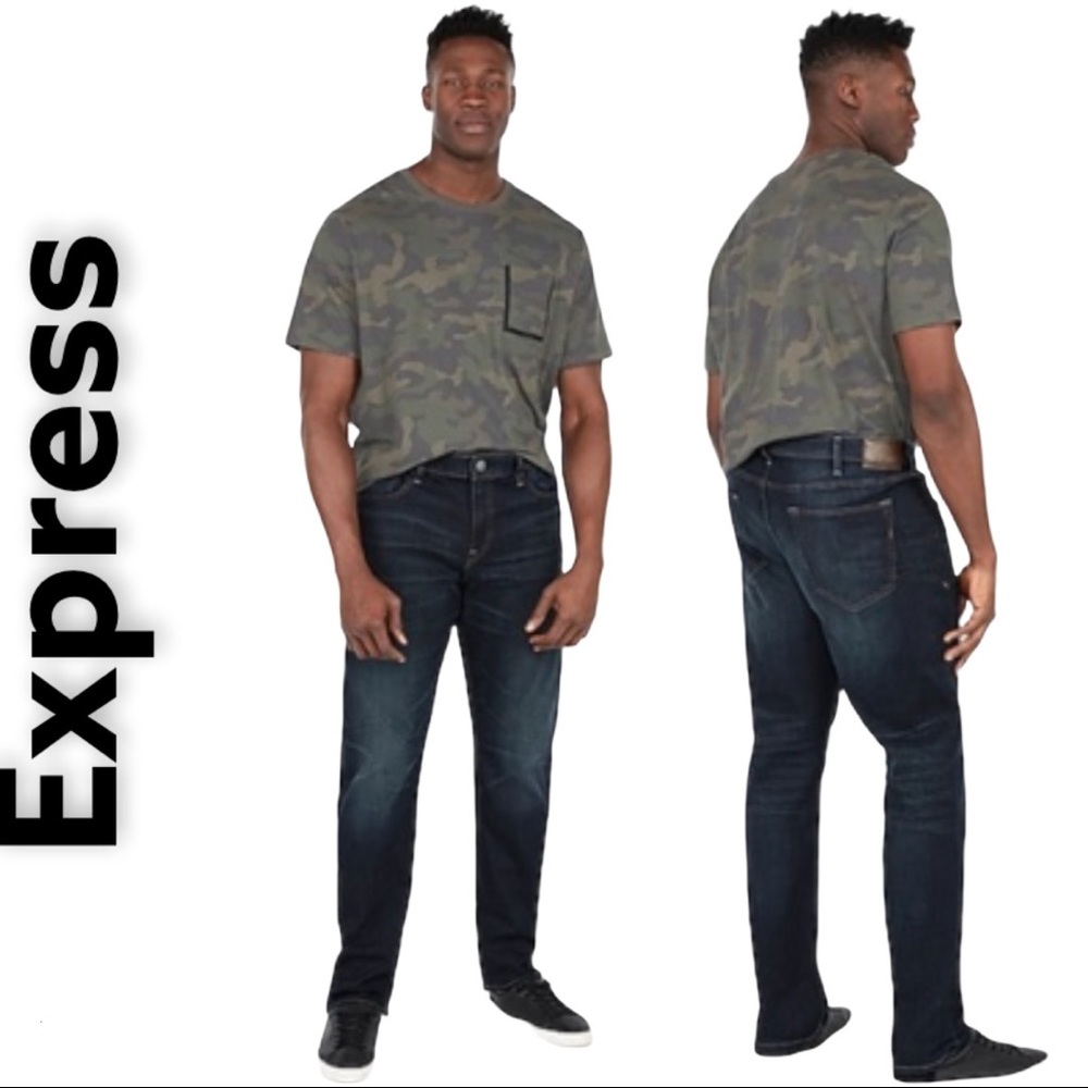 Express Men’s Hyper Stretch Jeans.